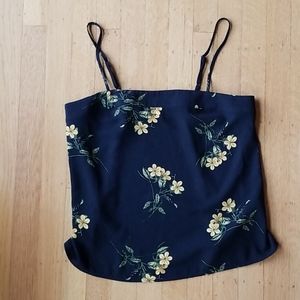 BP Black & Yellow Summer Top XS